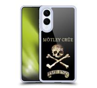 Head Case Designs Officially Licensed Motley Crue The End Logos Gel Case [Military Grade Protection] Compatible With Samsung Galaxy S25 Edge