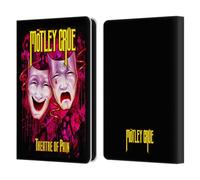 Head Case Designs Officially Licensed Motley Crue Theater Of Pain Key Art Leather Wallet Case Compatible With Amazon Kindle 11th Gen (2024)