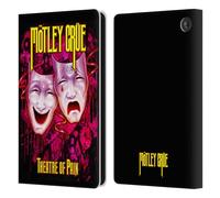 Head Case Designs Officially Licensed Motley Crue Theater Of Pain Key Art Leather Wallet Case Compatible With Amazon Fire 7 2022
