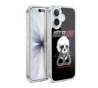 Head Case Designs Officially Licensed Motley Crue Too Fast For Love Skull Logos Gel Case [Military Grade Protection] Compatible with Apple iPhone 17 and Compatible with MagSafe