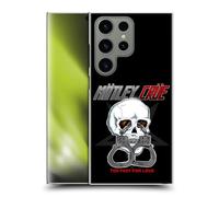 Head Case Designs Officially Licensed Motley Crue Too Fast For Love Skull Logos Hard Back Case Compatible With Samsung Galaxy S24 Ultra 5G