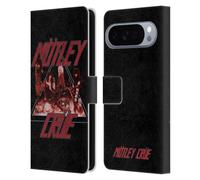 Head Case Designs Officially Licensed Motley Crue Too Fast Key Art Leather Wallet Case Compatible With Google Pixel 10 Pro XL