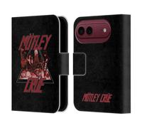 Head Case Designs Officially Licensed Motley Crue Too Fast Key Art Leather Wallet Case Compatible With Apple iPhone Duo