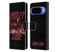 Head Case Designs Officially Licensed Motley Crue Too Fast Key Art Leather Wallet Case Compatible With Google Pixel 10