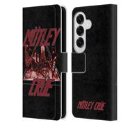 Head Case Designs Officially Licensed Motley Crue Too Fast Key Art Leather Wallet Case Compatible With Samsung Galaxy S26