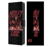 Head Case Designs Officially Licensed Motley Crue Too Fast Key Art Leather Wallet Case Compatible With Samsung Galaxy S25 FE