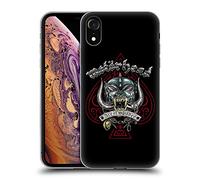 Head Case Designs Officially Licensed Motorhead Ace Of Spades Dog Graphics Soft Gel Case [Military Grade Protection] Compatible With Apple iPhone XR