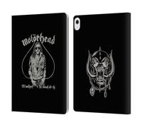 Head Case Designs Officially Licensed Motorhead Ace Of Spades Lemmy Graphics Leather Wallet Case Compatible With Apple iPad Air 13 2024/2025