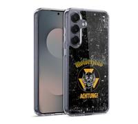 Head Case Designs Officially Licensed Motorhead Achtung! Logo Gel Case [Military Grade Protection] Compatible with Samsung Galaxy S25 and Compatible with MagSafe