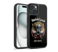 Head Case Designs Officially Licensed Motorhead Aftershock Graphics Gel Armour Case [Military Grade Protection] Compatible With Apple iPhone 15