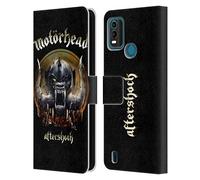 Head Case Designs Officially Licensed Motorhead Aftershock Graphics Leather Book Wallet Case Cover Compatible With Nokia G11 Plus