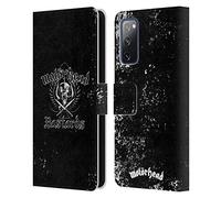 Head Case Designs Officially Licensed Motorhead Bastards Album Covers Leather Wallet Case Compatible With Samsung Galaxy S20 FE / 5G