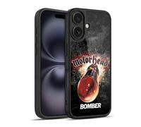 Head Case Designs Officially Licensed Motorhead Bomber Key Art Gel Armour Case [Military Grade Protection] Compatible With Apple iPhone 16