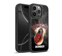 Head Case Designs Officially Licensed Motorhead Bomber Key Art Gel Armour Case [Military Grade Protection] Compatible With Apple iPhone 16 Pro