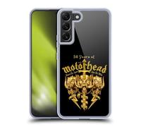 Head Case Designs Officially Licensed Motorhead Born To Lose Live To Win 50th Anniversary Gel Case [Military Grade Protection] Compatible with Samsung Galaxy S22+ 5G and Compatible with MagSafe