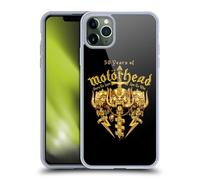 Head Case Designs Officially Licensed Motorhead Born To Lose Live To Win 50th Anniversary Gel Case [Military Grade Protection] Compatible with Apple iPhone 11 Pro Max and Compatible with MagSafe