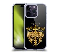 Head Case Designs Officially Licensed Motorhead Born To Lose Live To Win 50th Anniversary Gel Case [Military Grade Protection] Compatible With Apple iPhone 14 Pro