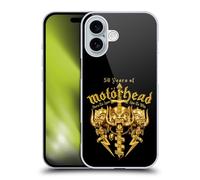 Head Case Designs Officially Licensed Motorhead Born To Lose Live To Win 50th Anniversary Hard Back Case Compatible With Apple iPhone 16
