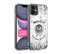Head Case Designs Officially Licensed Motorhead Born To Lose Live To Win Logo Gel Case [Military Grade Protection] Compatible With Apple iPhone 11