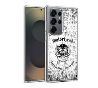 Head Case Designs Officially Licensed Motorhead Born To Lose Live To Win Logo Gel Case [Military Grade Protection] Compatible with Samsung Galaxy S25 Ultra and Compatible with MagSafe