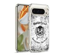 Head Case Designs Officially Licensed Motorhead Born To Lose Live To Win Logo Gel Case [Military Grade Protection] Compatible With Google Pixel 9 / Pixel 9 Pro