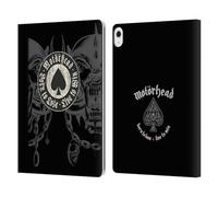 Head Case Designs Officially Licensed Motorhead Born To Lose Love To Win Graphics Leather Wallet Case Compatible With Apple iPad Air 13 2024/2025