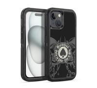Head Case Designs Officially Licensed Motorhead Born To Lose Love To Win Graphics Ultra-Armoured Shockproof Case [Military Grade Protection] Compatible With Apple iPhone 15