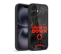 Head Case Designs Officially Licensed Motorhead Don't Let 'Em Grind You Down Key Art Gel Armour Case [Military Grade Protection] Compatible With Apple iPhone 16