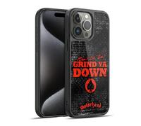 Head Case Designs Officially Licensed Motorhead Don't Let 'Em Grind You Down Key Art Gel Armour Case [Military Grade Protection] Compatible With Apple iPhone 15 Pro Max
