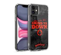 Head Case Designs Officially Licensed Motorhead Don't Let 'Em Grind You Down Key Art Gel Case [Military Grade Protection] Compatible With Apple iPhone 11