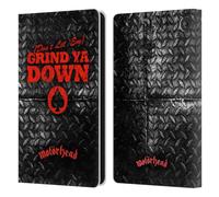Head Case Designs Officially Licensed Motorhead Don't Let 'Em Grind You Down Key Art Leather Wallet Case Compatible With Amazon Fire 7 2022