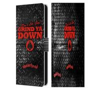 Head Case Designs Officially Licensed Motorhead Don't Let 'Em Grind You Down Key Art Leather Wallet Case Compatible With Samsung Galaxy S25 FE