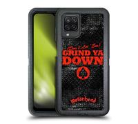 Head Case Designs Officially Licensed Motorhead Don't Let 'Em Grind You Down Key Art Ultra-Armoured Shockproof Case [Military Grade Protection] Compatible With Samsung Galaxy A12 (2020)