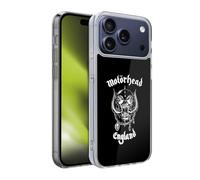 Head Case Designs Officially Licensed Motorhead England Graphics Gel Case [Military Grade Protection] Compatible With Apple iPhone 17 Pro