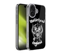Head Case Designs Officially Licensed Motorhead England Graphics Gel Case [Military Grade Protection] Compatible With Apple iPhone 17
