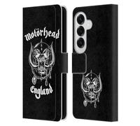 Head Case Designs Officially Licensed Motorhead England Graphics Leather Wallet Case Compatible With Samsung Galaxy S26