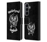 Head Case Designs Officially Licensed Motorhead England Graphics Leather Wallet Case Compatible With Samsung Galaxy S26 Plus