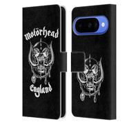 Head Case Designs Officially Licensed Motorhead England Graphics Leather Wallet Case Compatible With Google Pixel 10