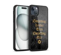 Head Case Designs Officially Licensed Motorhead Everything Louder Key Art Gel Armour Case [Military Grade Protection] Compatible With Apple iPhone 15 Plus