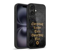 Head Case Designs Officially Licensed Motorhead Everything Louder Key Art Gel Armour Case [Military Grade Protection] Compatible With Apple iPhone 16