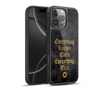 Head Case Designs Officially Licensed Motorhead Everything Louder Key Art Gel Armour Case [Military Grade Protection] Compatible With Apple iPhone 16 Pro Max