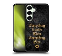 Head Case Designs Officially Licensed Motorhead Everything Louder Key Art Gel Armour Case [Military Grade Protection] Compatible With Samsung Galaxy S25