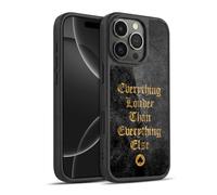 Head Case Designs Officially Licensed Motorhead Everything Louder Key Art Gel Armour Case [Military Grade Protection] Compatible With Apple iPhone 16 Pro