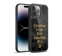 Head Case Designs Officially Licensed Motorhead Everything Louder Key Art Gel Armour Case [Military Grade Protection] Compatible With Apple iPhone 14 Pro Max