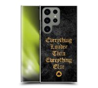 Head Case Designs Officially Licensed Motorhead Everything Louder Key Art Hard Back Case Compatible With Samsung Galaxy S24 Ultra 5G