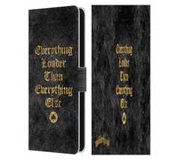 Head Case Designs Officially Licensed Motorhead Everything Louder Key Art Leather Wallet Case Compatible With Samsung Galaxy S25 FE