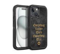 Head Case Designs Officially Licensed Motorhead Everything Louder Key Art Ultra-Armoured Shockproof Case [Military Grade Protection] Compatible With Apple iPhone 15