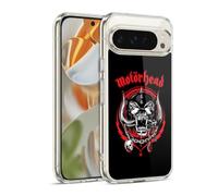 Head Case Designs Officially Licensed Motorhead Everything Louder Than Everything Else Logo Gel Case [Military Grade Protection] Compatible With Google Pixel 9 / Pixel 9 Pro