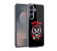 Head Case Designs Officially Licensed Motorhead Everything Louder Than Everything Else Logo Gel Case [Military Grade Protection] Compatible with Samsung Galaxy S25+ and Compatible with MagSafe