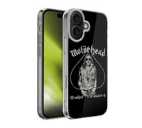 Head Case Designs Officially Licensed Motorhead Graphics Ace Of Spades Lemmy Soft Gel Case for Apple iPhone 17